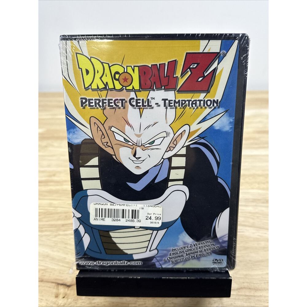 Dragon Ball Z Perfect Cell Temptation New Anime DVD Funimation Release Uncut NEW